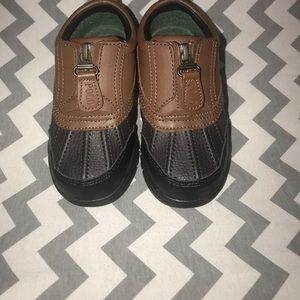 Polo Ralph Lauren leather zip boots